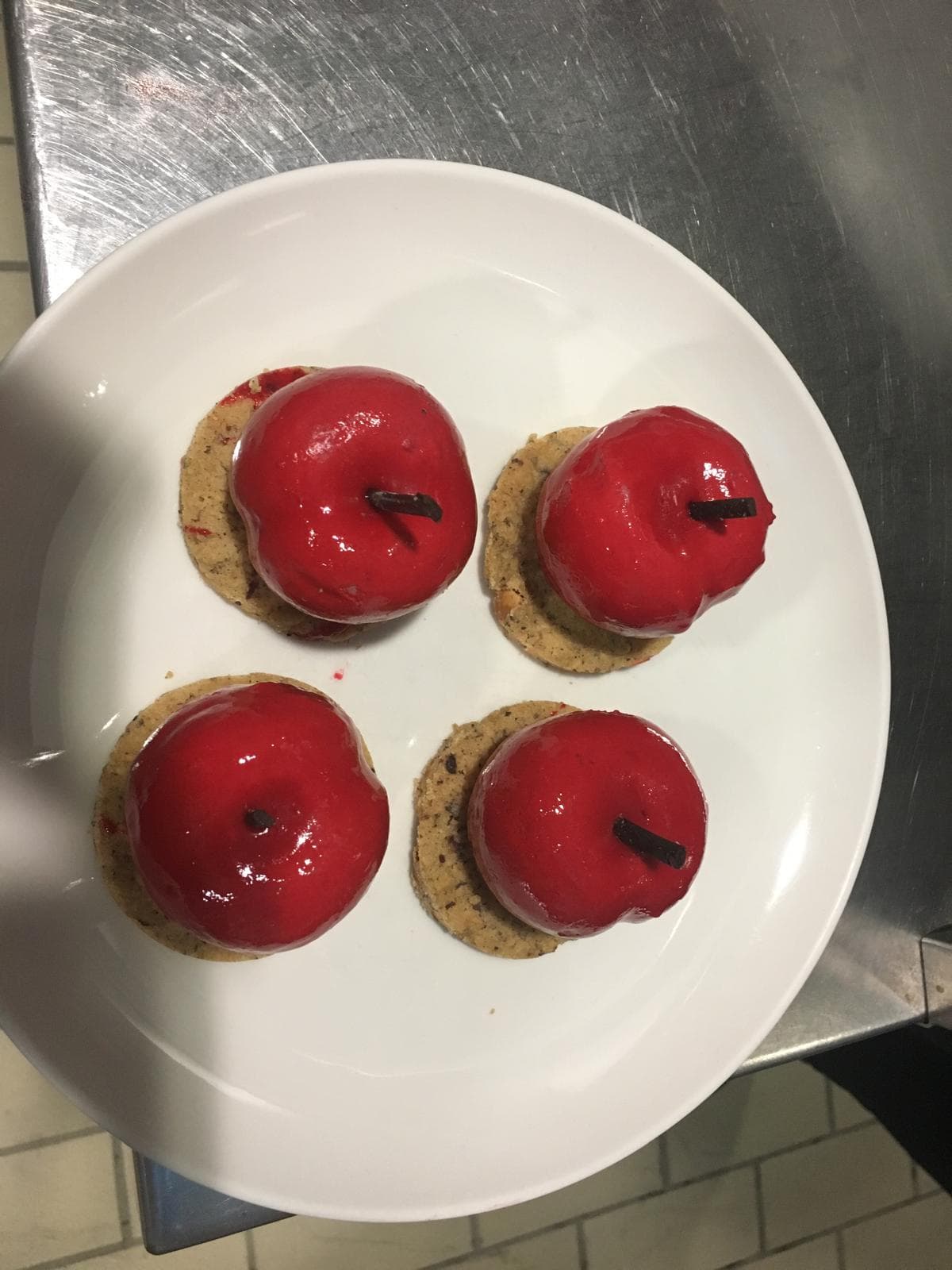 mousse de frutos rojos